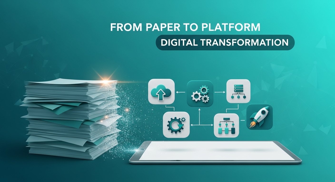 From Paper to Platform Digital Transformation